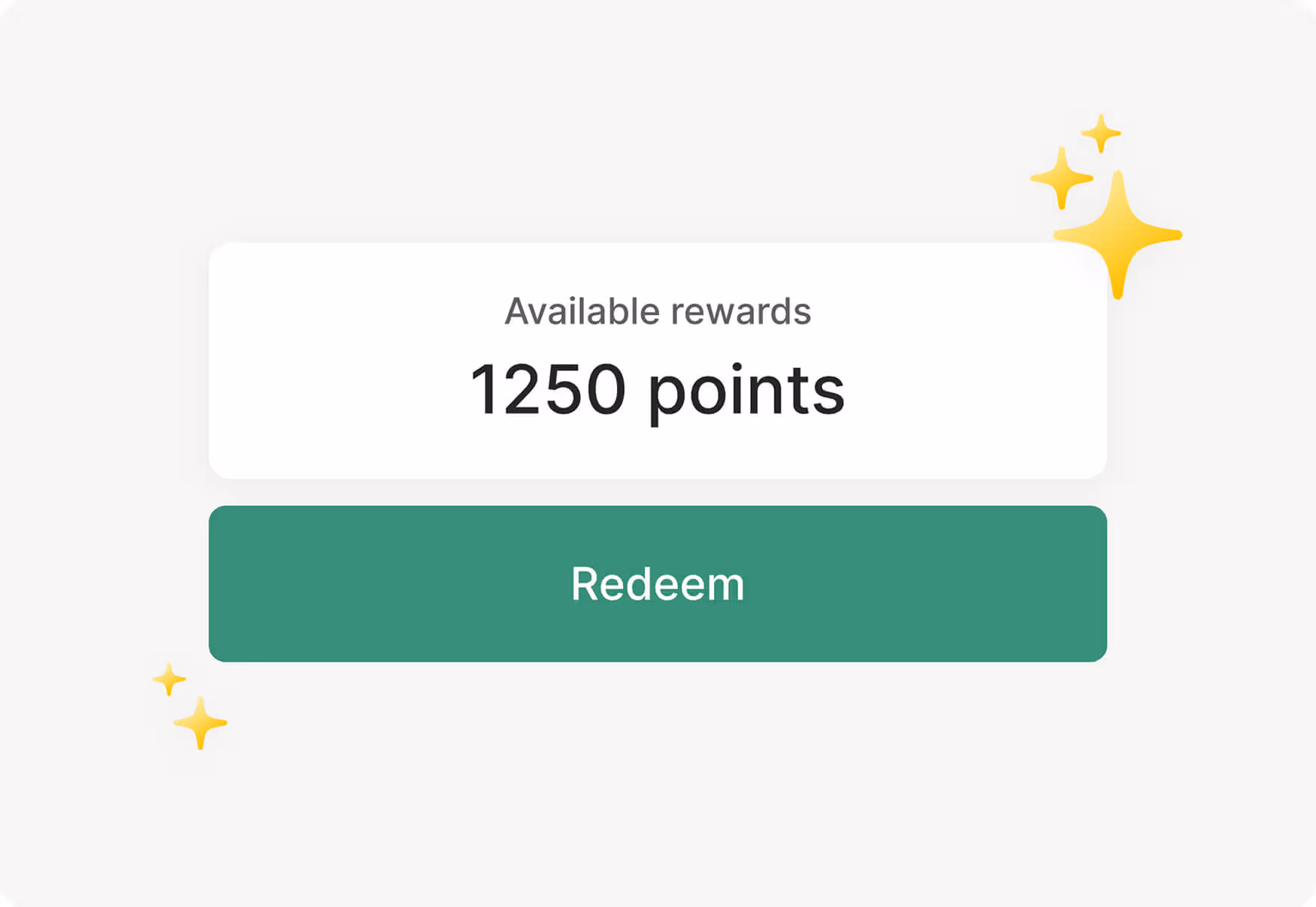 Drive loyalty with meaningful rewards